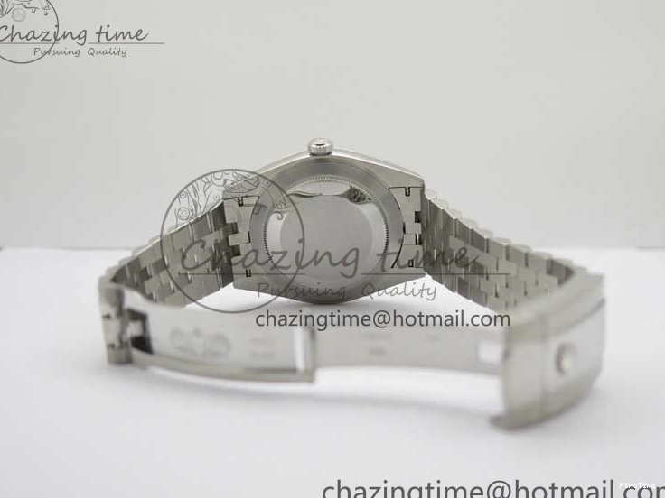 MiroTime 0101 SoftTouch DateJust 41 126334 ZF 1:1 Best Edition 904L Steel Silver Dial Stick Marker on Jubilee Bracelet A 2437